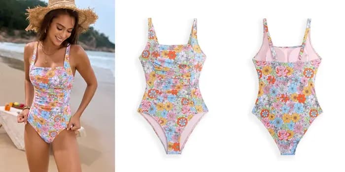 Maillot de bain une pièce pour femmes