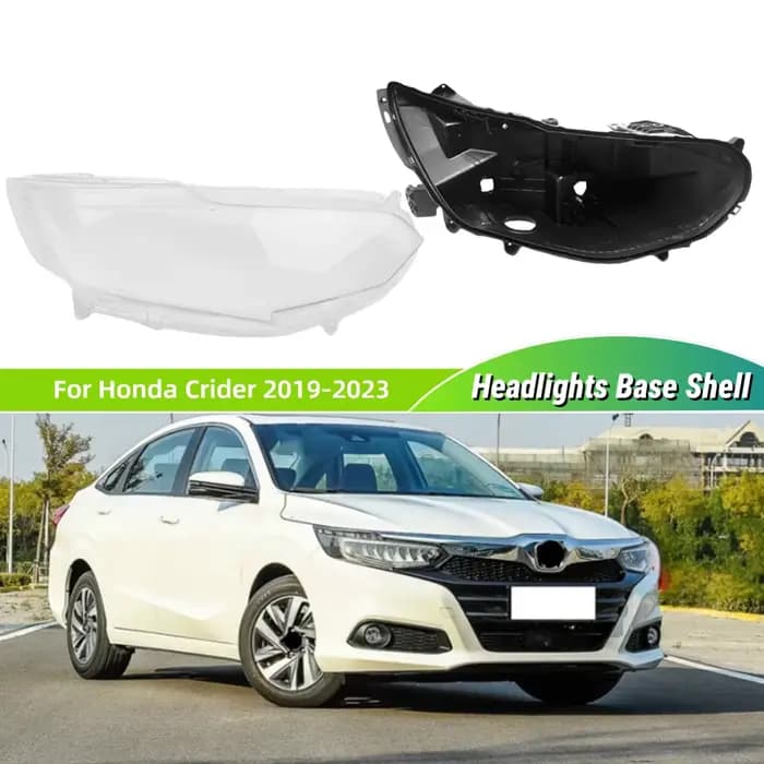 Pour Honda Crider 2019 2020 2021 2022 2023 accessoire automobile Base de voiture coque de lampe frontale Support de phare couvercle de phare ombre