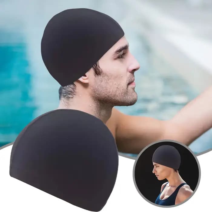 Bonnet de natation élastique en nylon