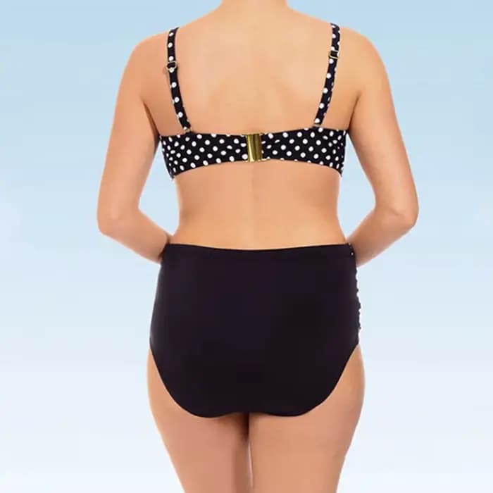 Grande taille maillot de bain femme attaché sac de sport Bikini