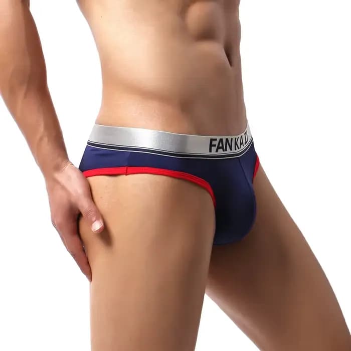 Slip de bain pour hommes, respirant, taille basse, vêtements de plage