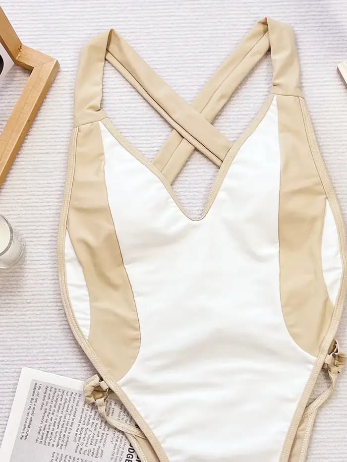 Femmes une pièce maillot de bain Sexy Bikini été Monokini dos
