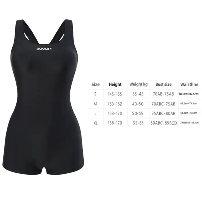 Maillot de bain une pièce à bretelles croisées avec coussinets de poitrine
