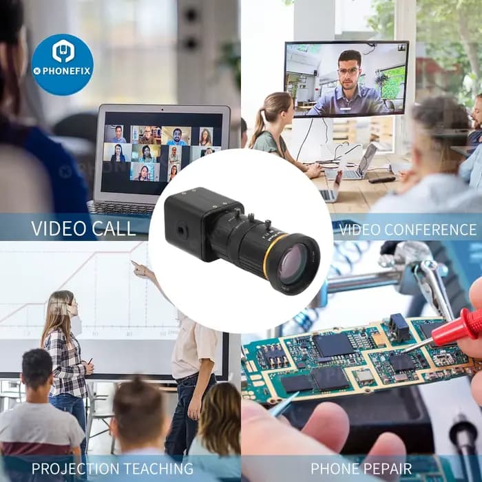 Caméra vidéo HDMI en direct Full HD 1080P 60FPS 2.0MP, objectif CCTV 5-50MM pour conférence d'enseignement en ligne, Streaming vidéo en direct
