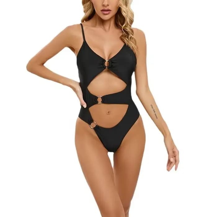 Nadanbao Sexy maillots de bain femmes dos nu une pièce maillot de bain transfrontalier découpe conception maillots de bain Monokini Biquini