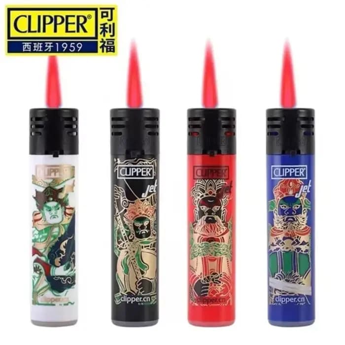 Clipper Briquet Butane Briquet Gonflable Allumage Électrique Coupe-Vent Briquet Rose Jet Flamme Fumer Gadget Très Cool Cadeau Pour Hommes