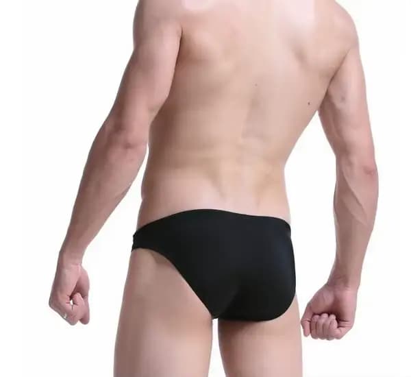 Lot de 5 Mini slips pour hommes, maillot de bain Super Sexy, sous-vêtements de plage, Tanga, poche, Bikini, Surf, culotte, vêtements de plage
