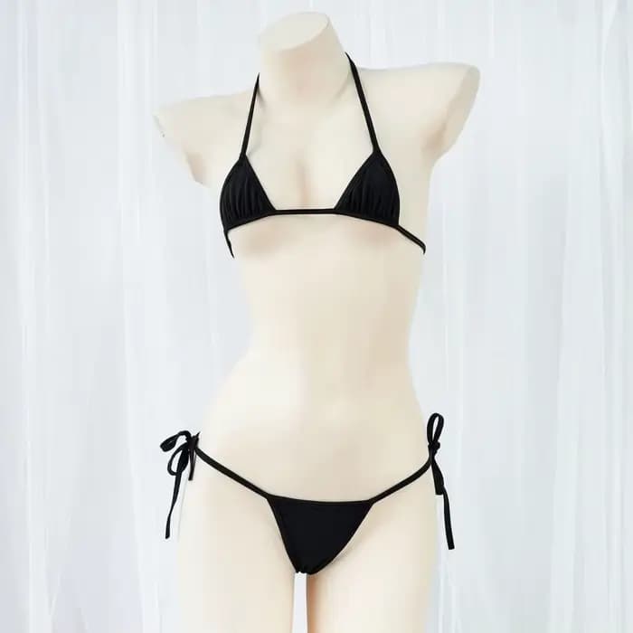 Maillot de bain sexy à col halter