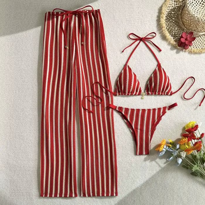 Ensemble 3 pièces micro bikini 2026 sexy pour femme