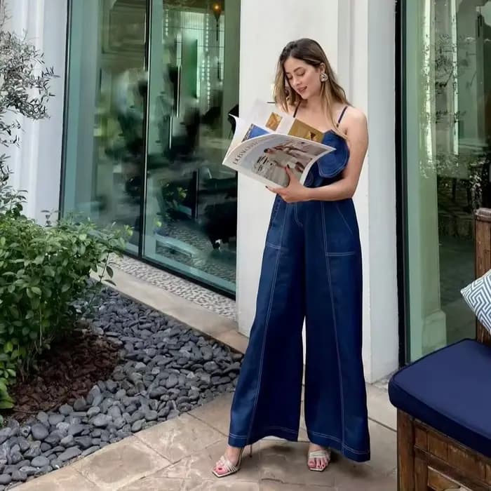 Maillot de bain une pièce en denim pour femmes, ensemble sexy, imprimé de fleurs en 3D, bikini solide, vêtements de plage, 2025