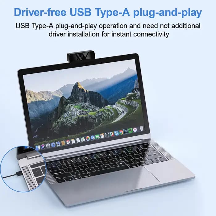 Caméra Web HD 1080P caméra Web USB avec Microphone caméra Autofocus PC ordinateur portable Webcam en Streaming en direct pour les appels vidéo