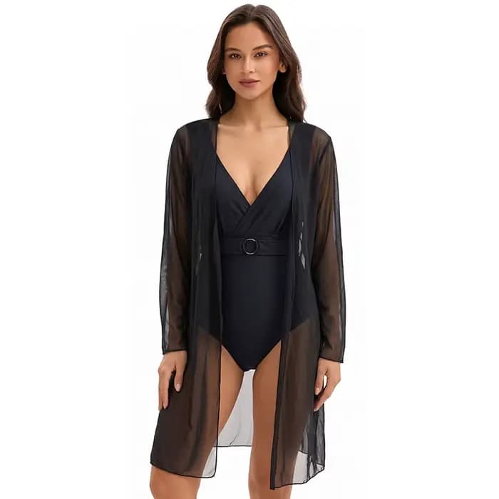 Maillot de bain une pièce sexy pour femme avec coupe monokini et découpes