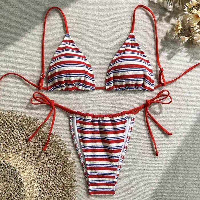 Sexy Micro Bikini Ensemble Push-Up Deux Pièces Maillot De Bain Maillots