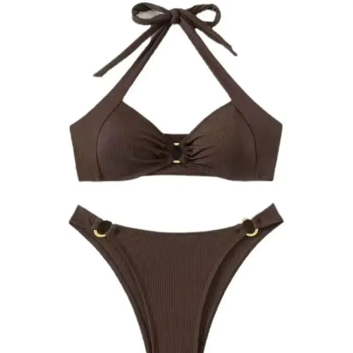 Ensemble de Bikini licou réglable