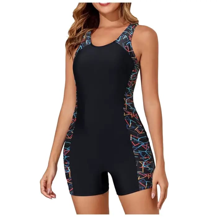 Maillot de bain une pièce mode Sexy Bikini sans manches surf vêtements de natation femmes 1 pièce maillot de bain compétitif ж dik onderльник
