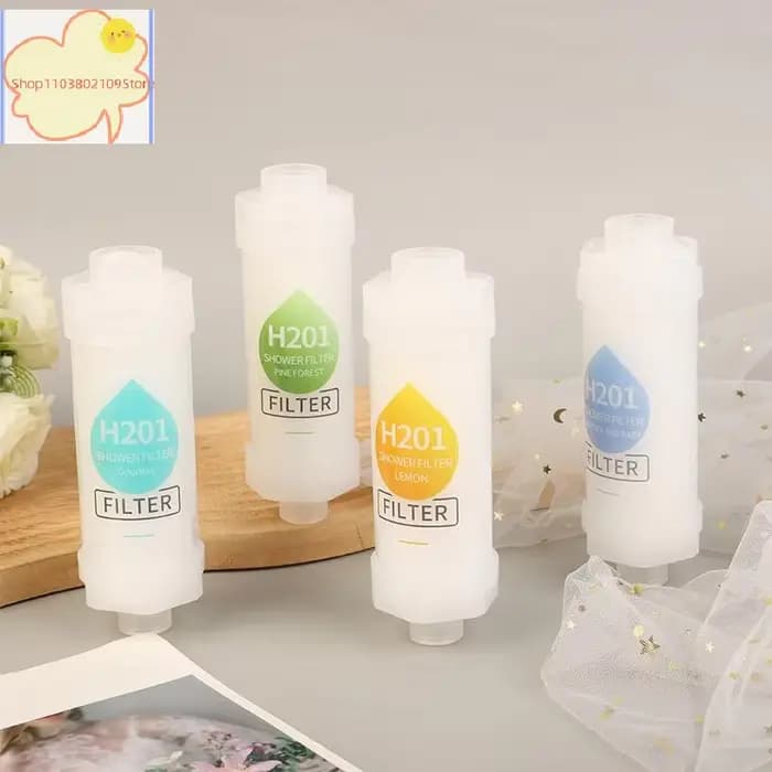 [YH] Filtre de Douche Parfumé pour Étudiants, Purificateur d'Eau Domestique, Élimination du Chlore, Soin de la Peau, pour Dortoirs et Locations