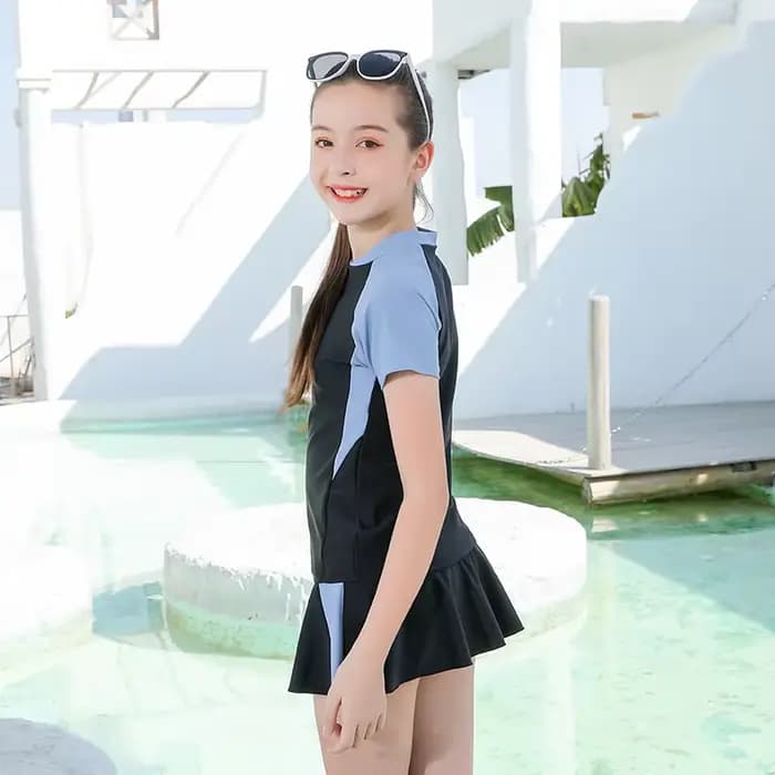Maillot de bain 2 pièces pour adolescentes de 10 à 16 ans