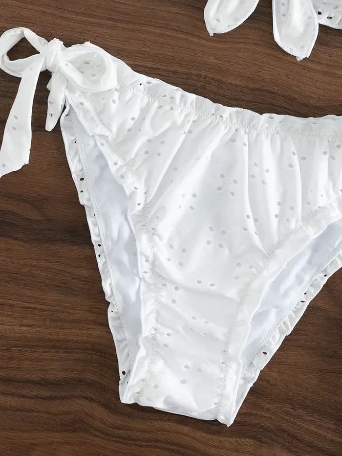 Maillot de bain blanc 2026 pour femme