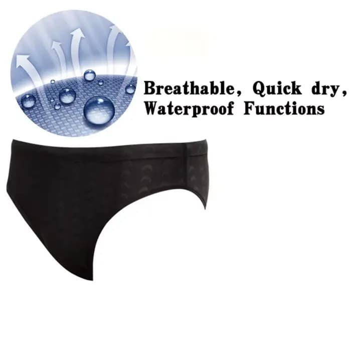 Slip de compétition de natation professionnel en peau de requin pour hommes