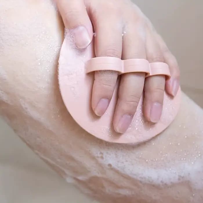1 brosse de massage pour le bain