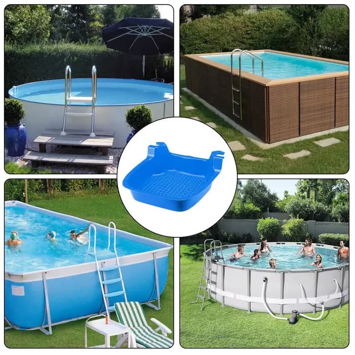 Bassin de Bain de Pieds Antidérapant Résistant aux Intempéries pour Spa