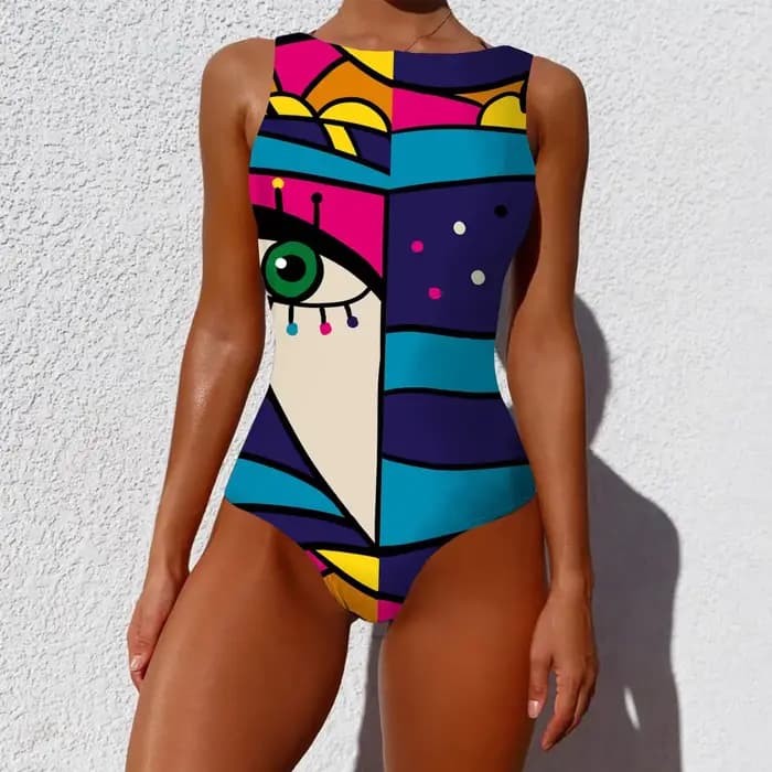 Maillot de bain une pièce pour femme