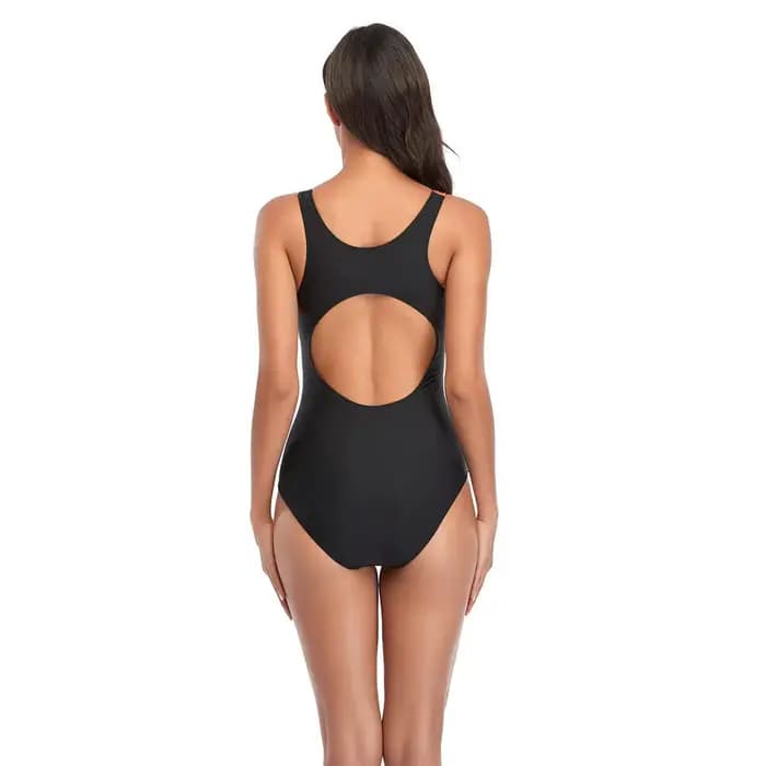 Maillot de bain une pièce imprimé rayé pour femmes, maillot de bain professionnel, dos nu, Monokini, grande taille, nouvelle collection 2026