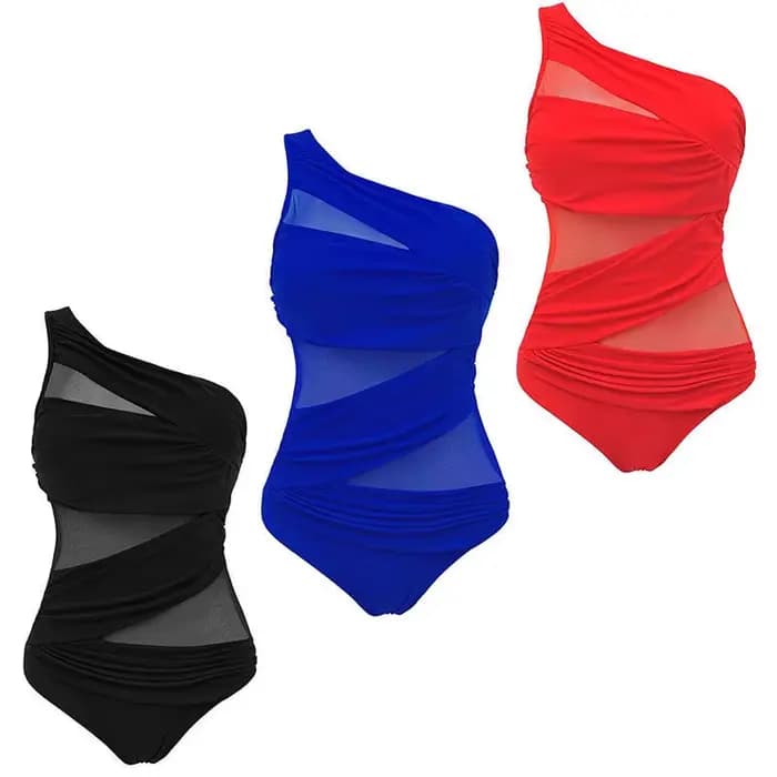 Maillot de bain une pièce en maille