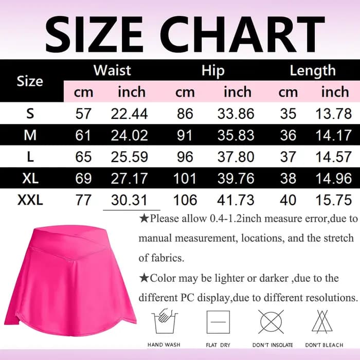 Jupes de bain pour femmes avec culotte intégrée