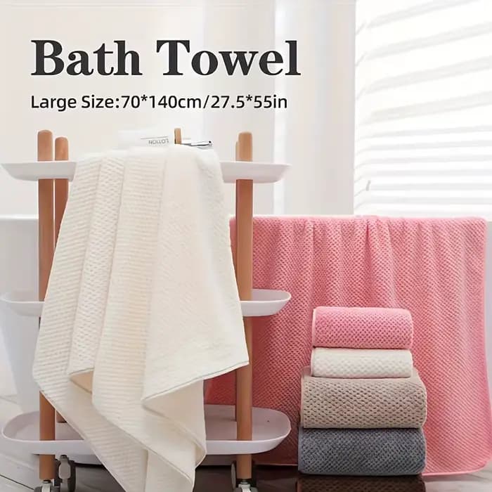 Serviette de bain légère et respirante