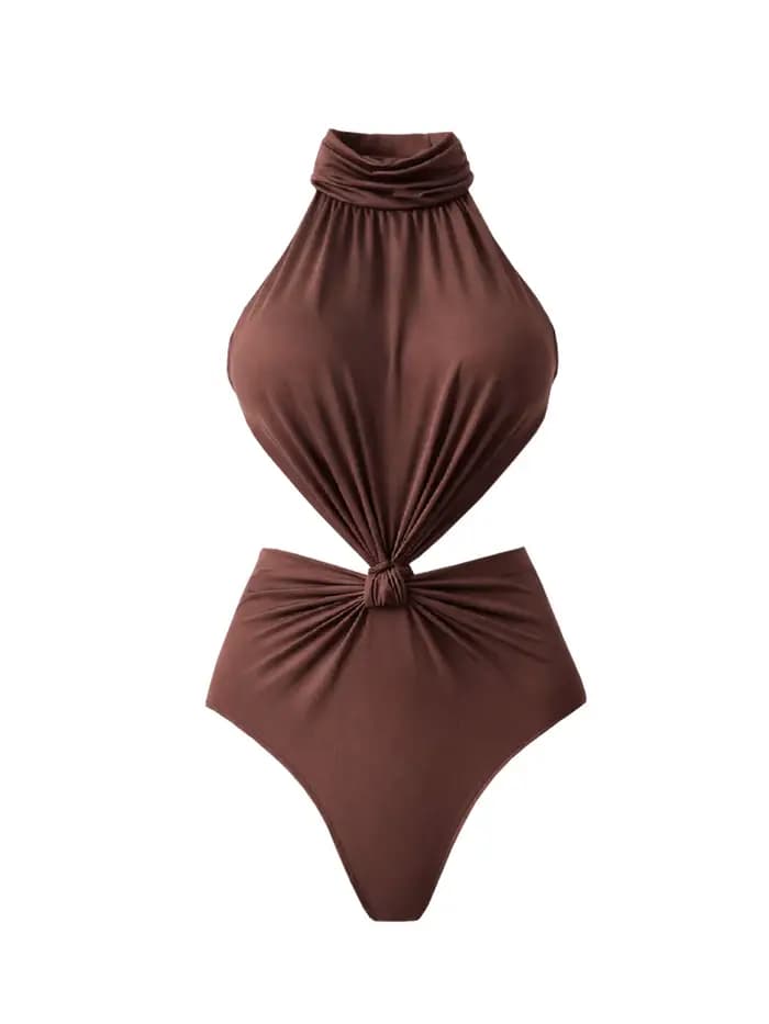 Maillot de bain une pièce de luxe pour femme