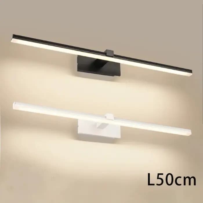 COOINJOY Lampe LED pour miroir de salle de bain 40CM, lumière de maquillage, lumière blanche chaude, éclairage moderne pour miroir de salle de bain, AC90-260V