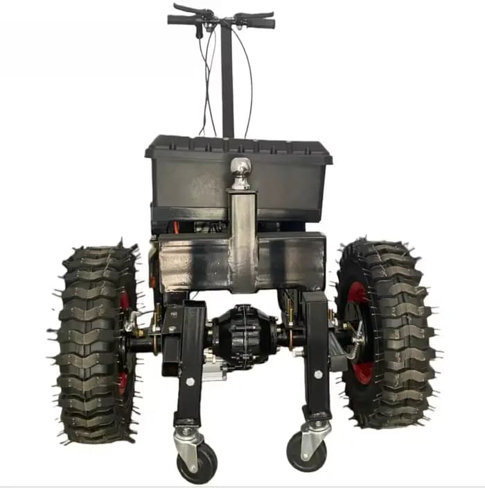 Remorque électrique pour caravane RV 48V 800W |   Capacité de remorquage de 7 500 lb |   Déplaceur de remorques robustes pour camping-cars et bateaux