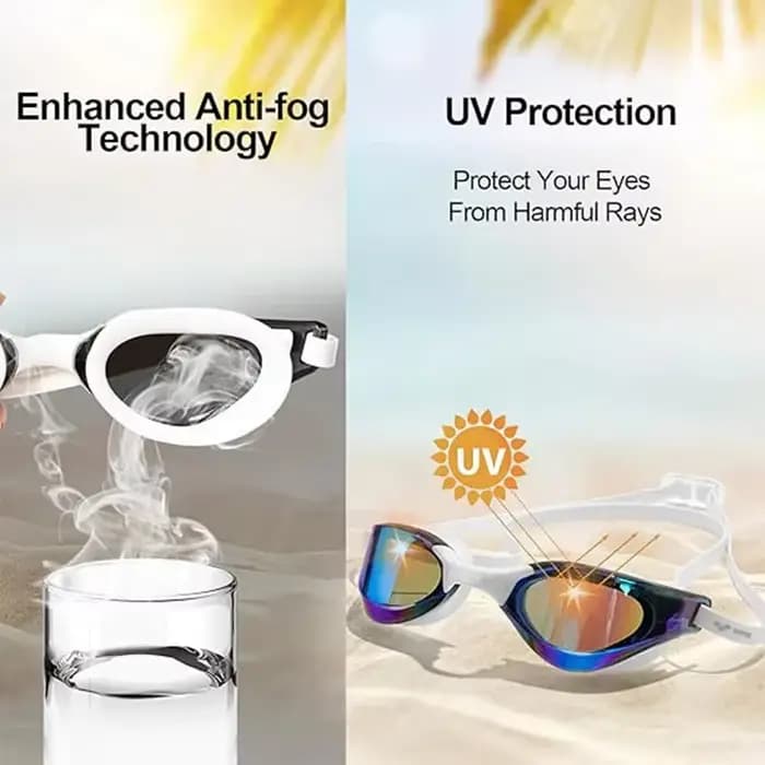 ARENA lunettes de natation professionnelles haute définition imperméables et antibuée pour hommes et femmes adultes