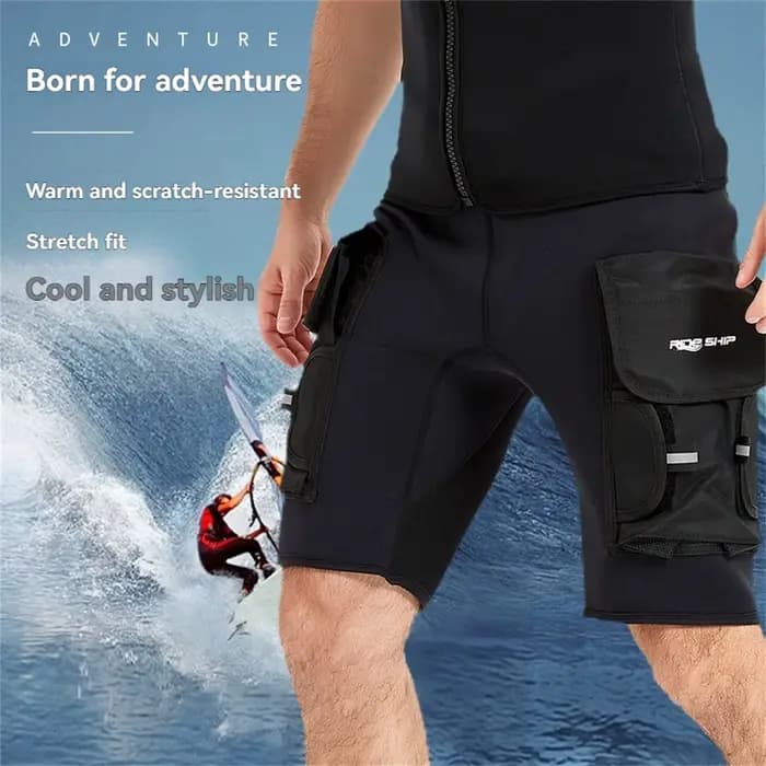 Short de plongée technique en néoprène 3MM pour hommes et femmes