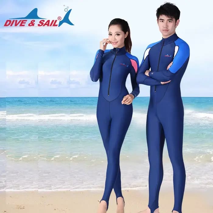 Maillot de bain complet avec protection solaire UV pour femmes ou hommes
