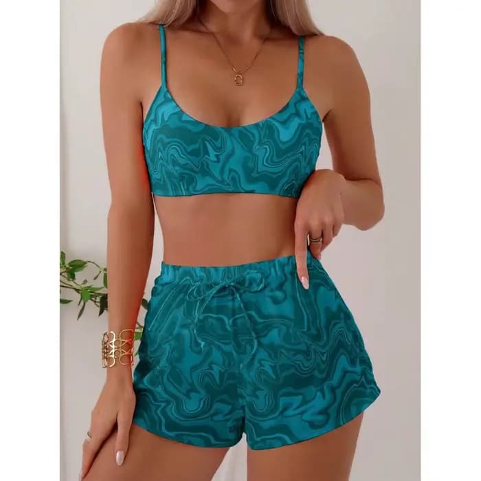 Cikini-Ensemble Bikini Trois Pièces pour Femme