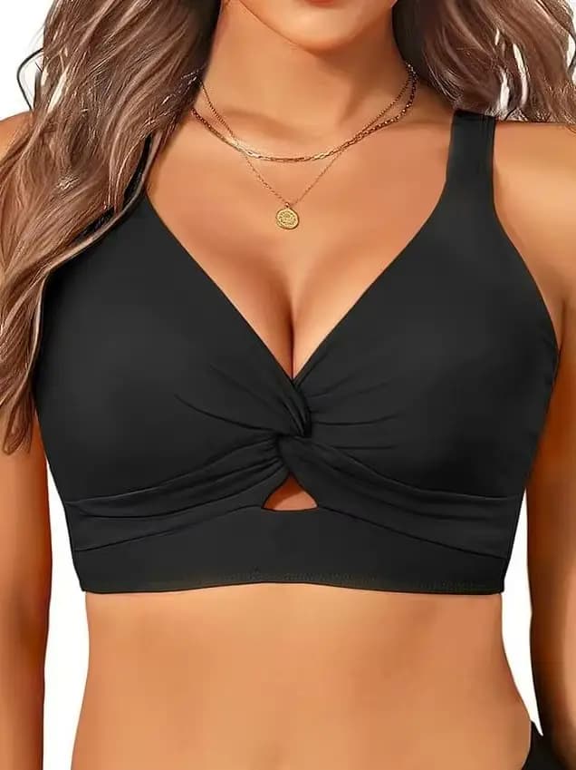 Haut de bikini décontracté pour femme