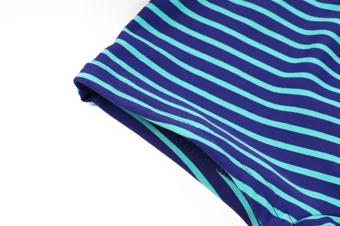 Maillot de bain imprimé rayé pour garçons