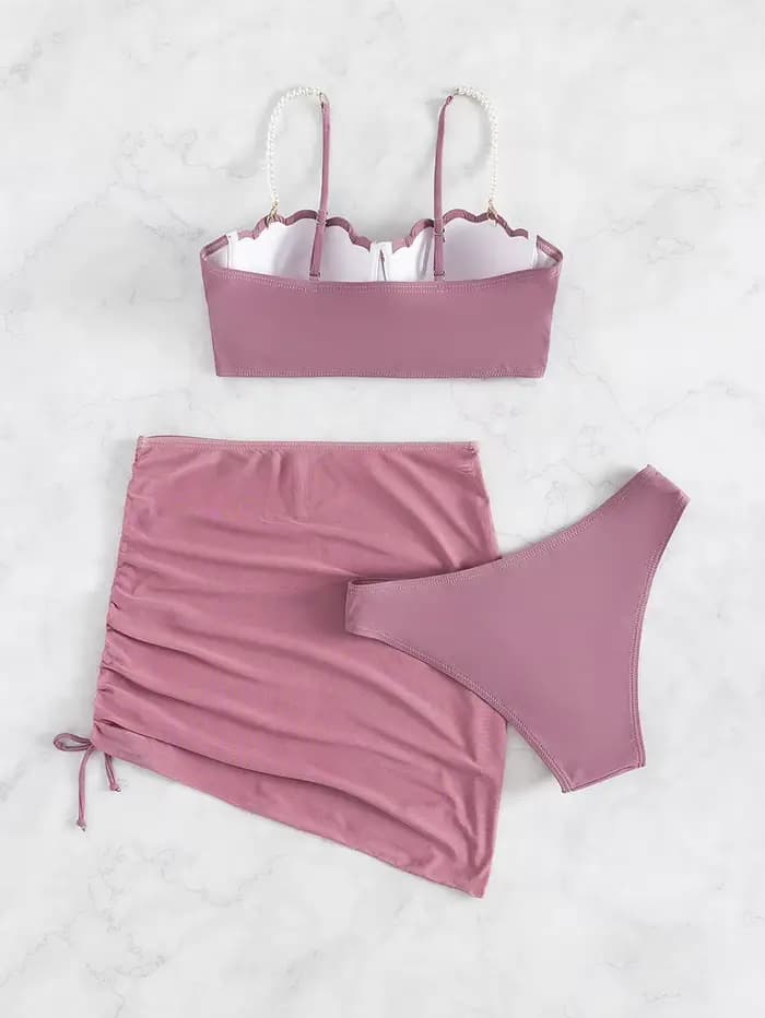 Ensemble de maillot de bain 3 pièces pour femme