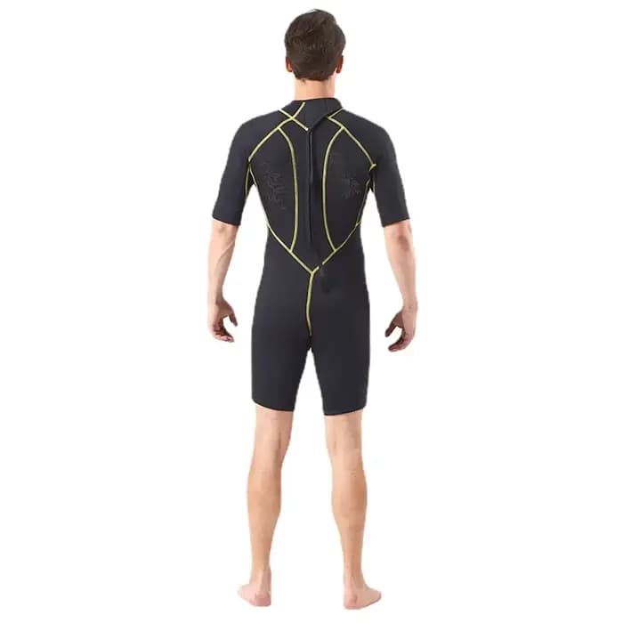 Combinaison de surf shorty à manches courtes pour homme