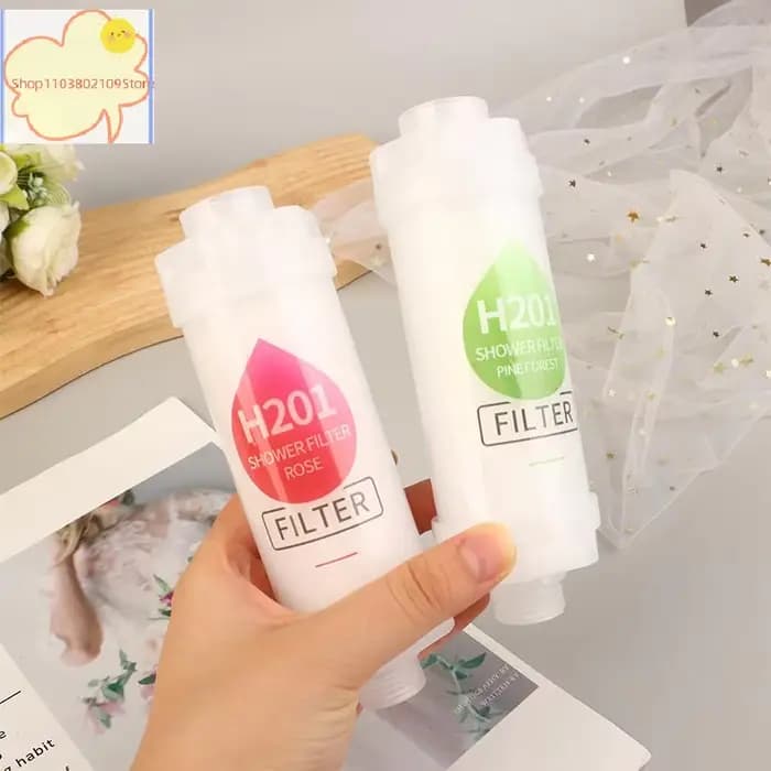 [YH] Filtre de Douche Parfumé pour Étudiants, Purificateur d'Eau Domestique, Élimination du Chlore, Soin de la Peau, pour Dortoirs et Locations