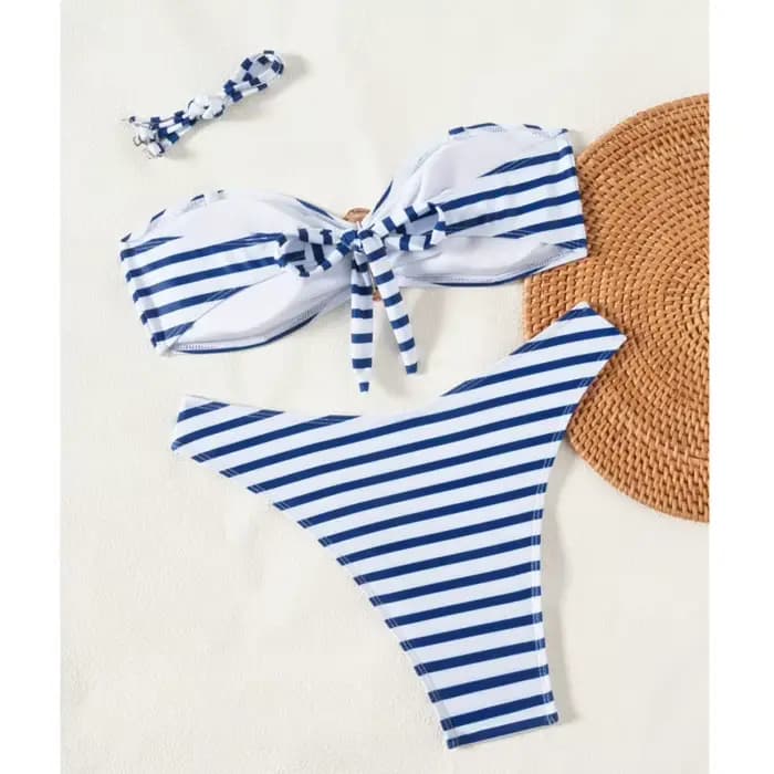 Rayé Sexy Bikinis 2026 femmes maillots de bain femme maillot