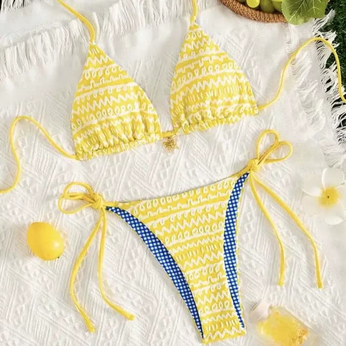 Ensemble bikini réversible