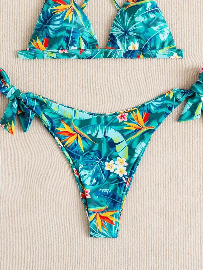 Offre Spéciale de la Saison : Ensemble Bikini Tendance pour Femme