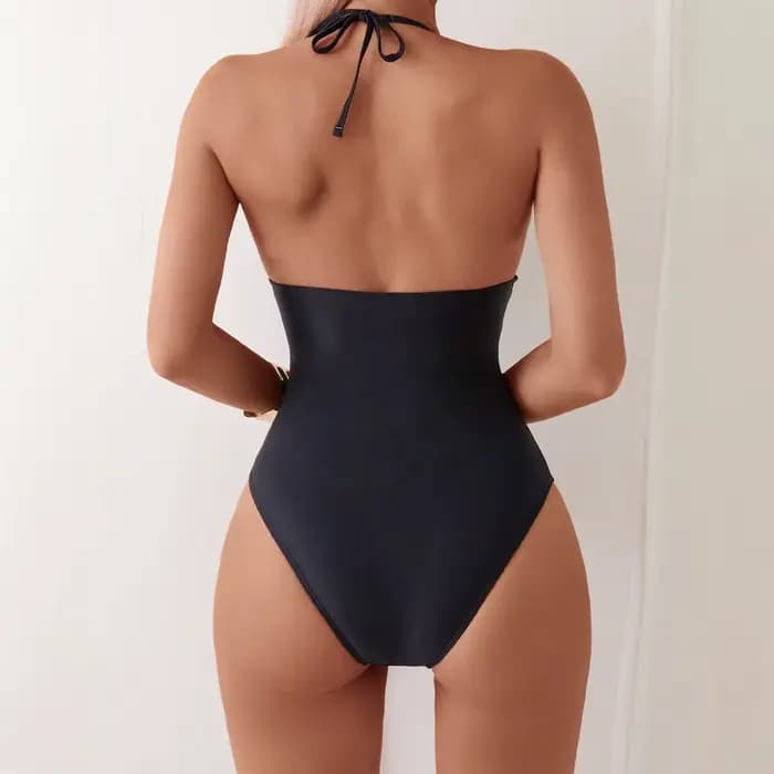 Maillot de bain une pièce sexy transparent pour femme 2026
