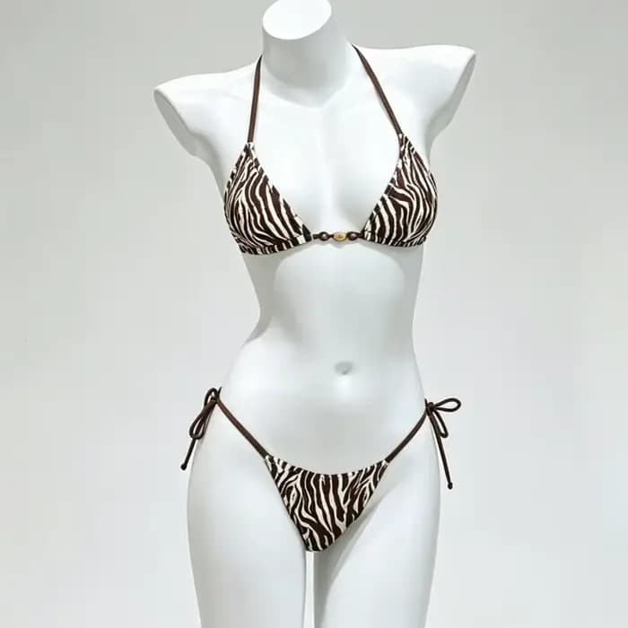 Bikinis sexy à pois pour femmes