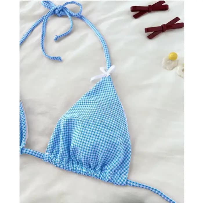 2026 Plaid maillots de bain Tankini ensemble maillot de bain pour femme Push Up pour plage maillot de bain deux pièces maillots de bain piscine femmes maillot de bain