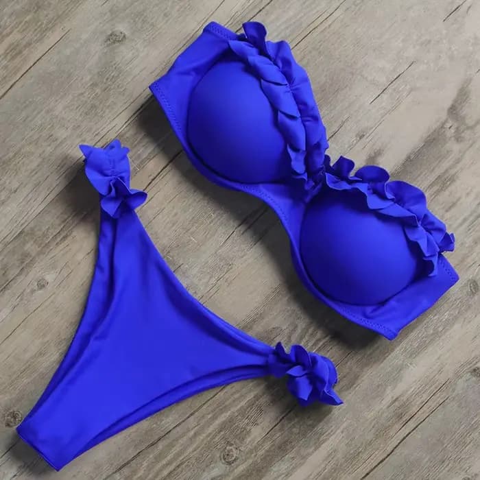 Maillot de bain bandeau pour femme