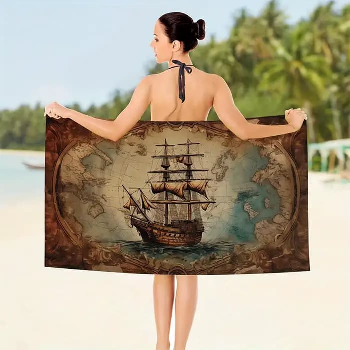 Serviette de plage Vintage